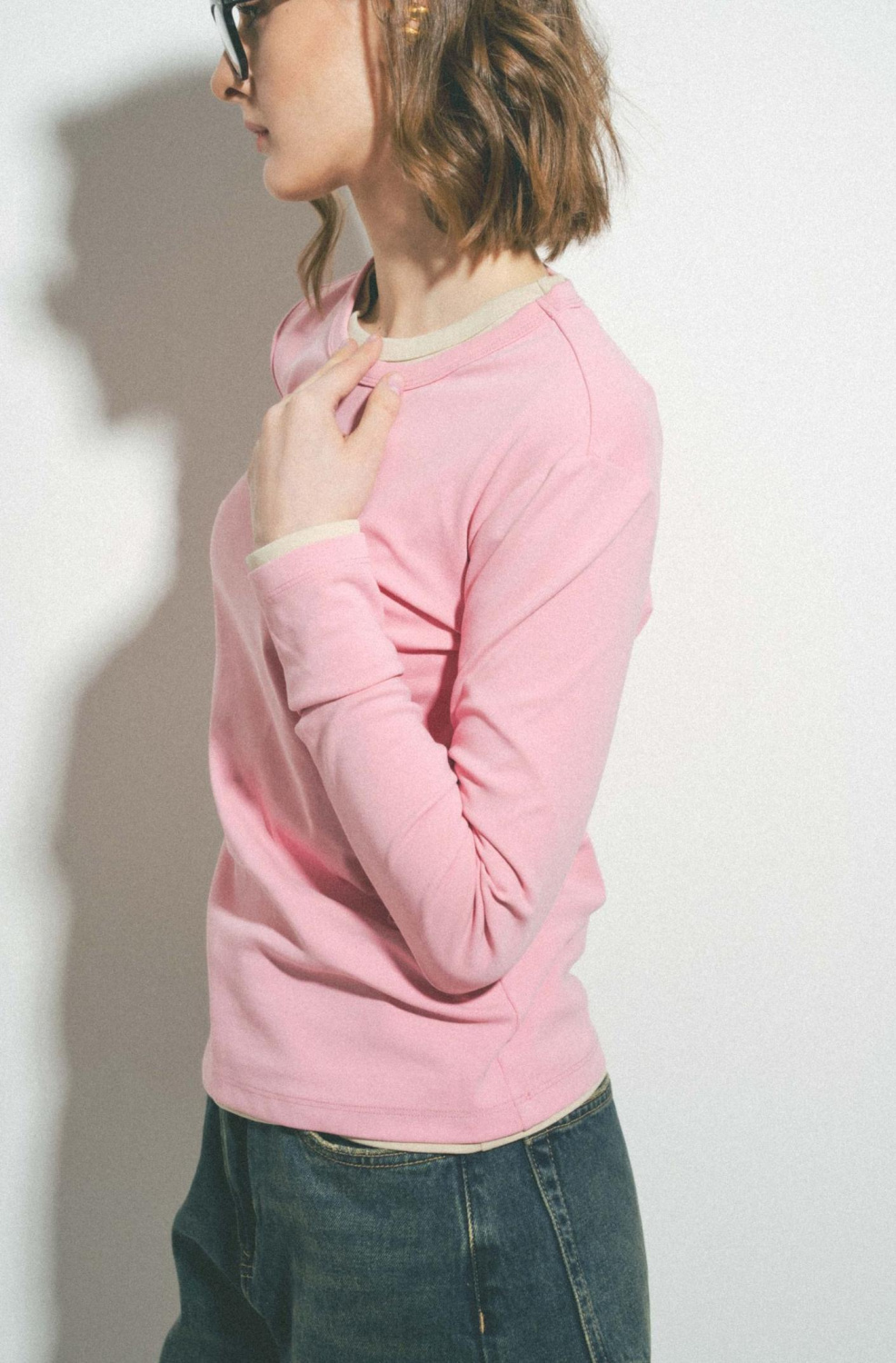 ЛОНГСЛИВ С ЗАКРУГЛЕННЫМ НИЗОМ