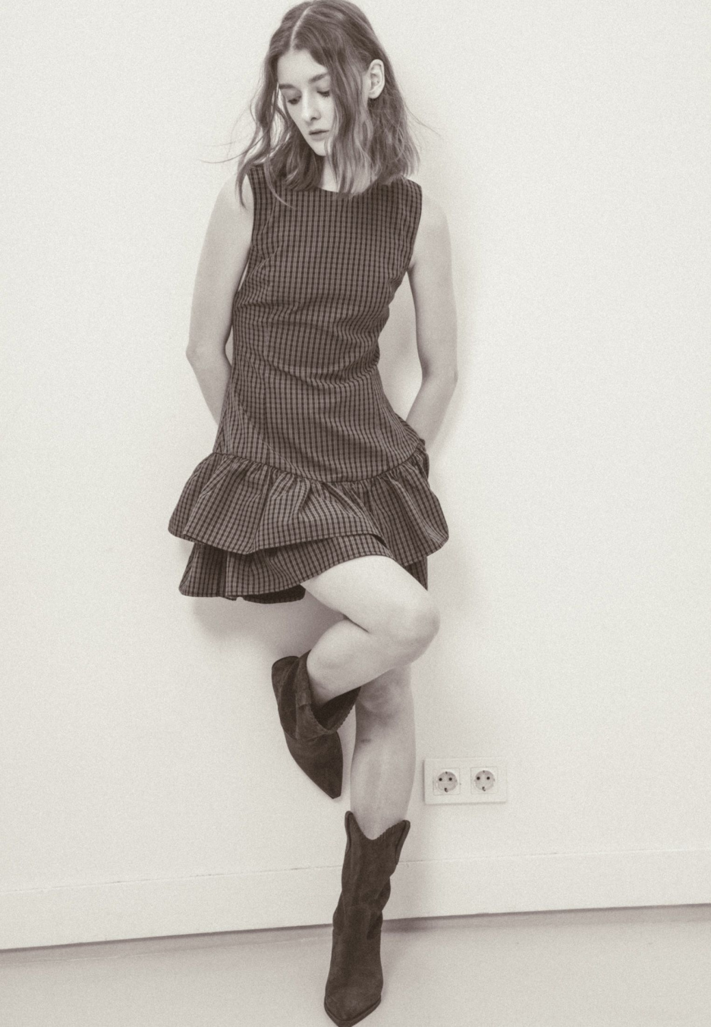 ПЛАТЬЕ МИНИ С ШОРТАМИ