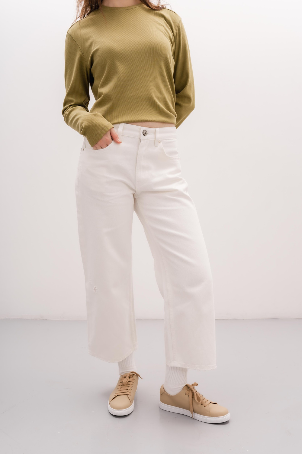 ДЖИНСЫ RELAXED FIT СО СРЕДНЕЙ ПОСАДКОЙ