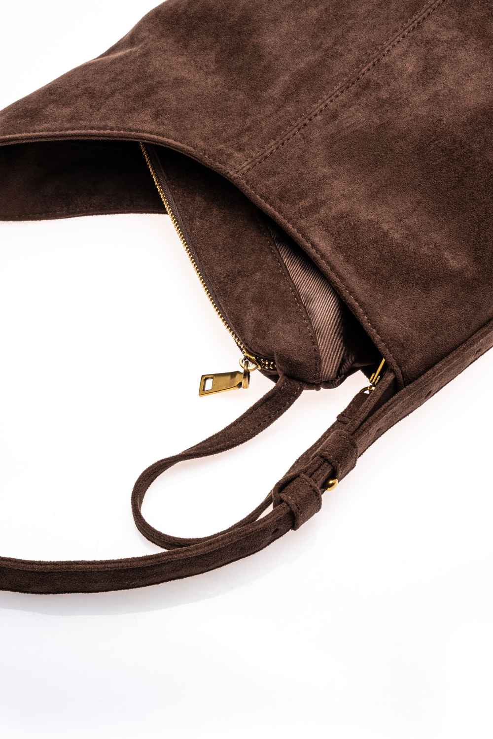 СУМКА ТОУТ ИЗ ЭКО ЗАМШИ С РУЧКОЙ