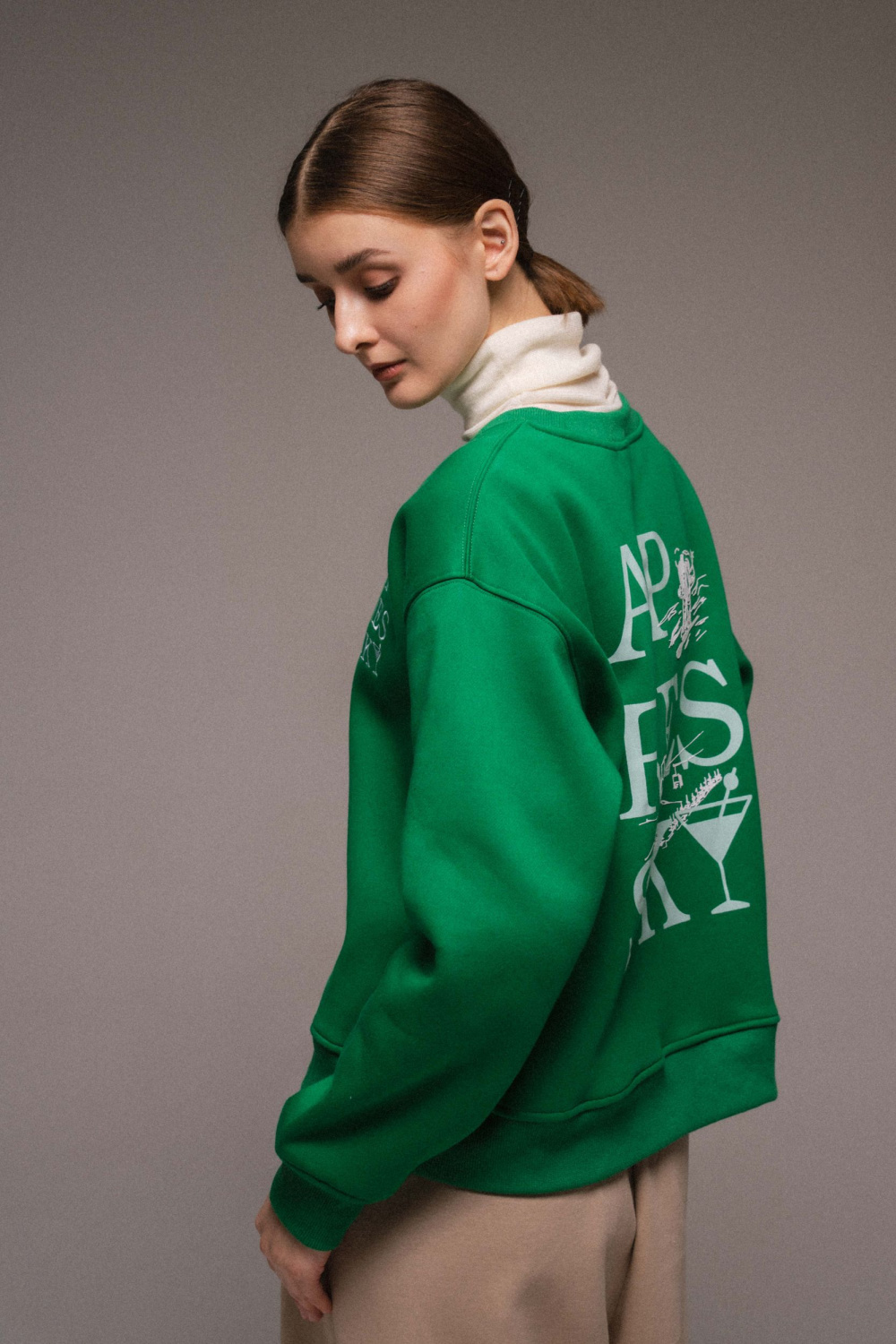 ТОЛСТОВКА С ПРИНТОМ