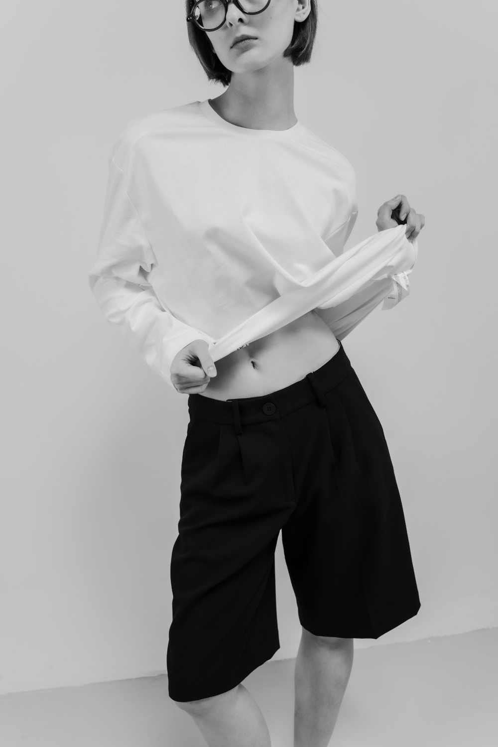 ЛОНГСЛИВ СВОБОДНЫЙ ИЗ ХЛОПКА