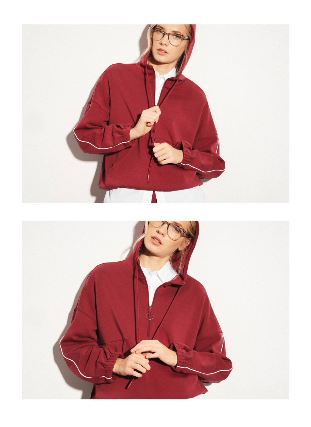 ХУДИ НА МОЛНИИ С КАРМАНОМ