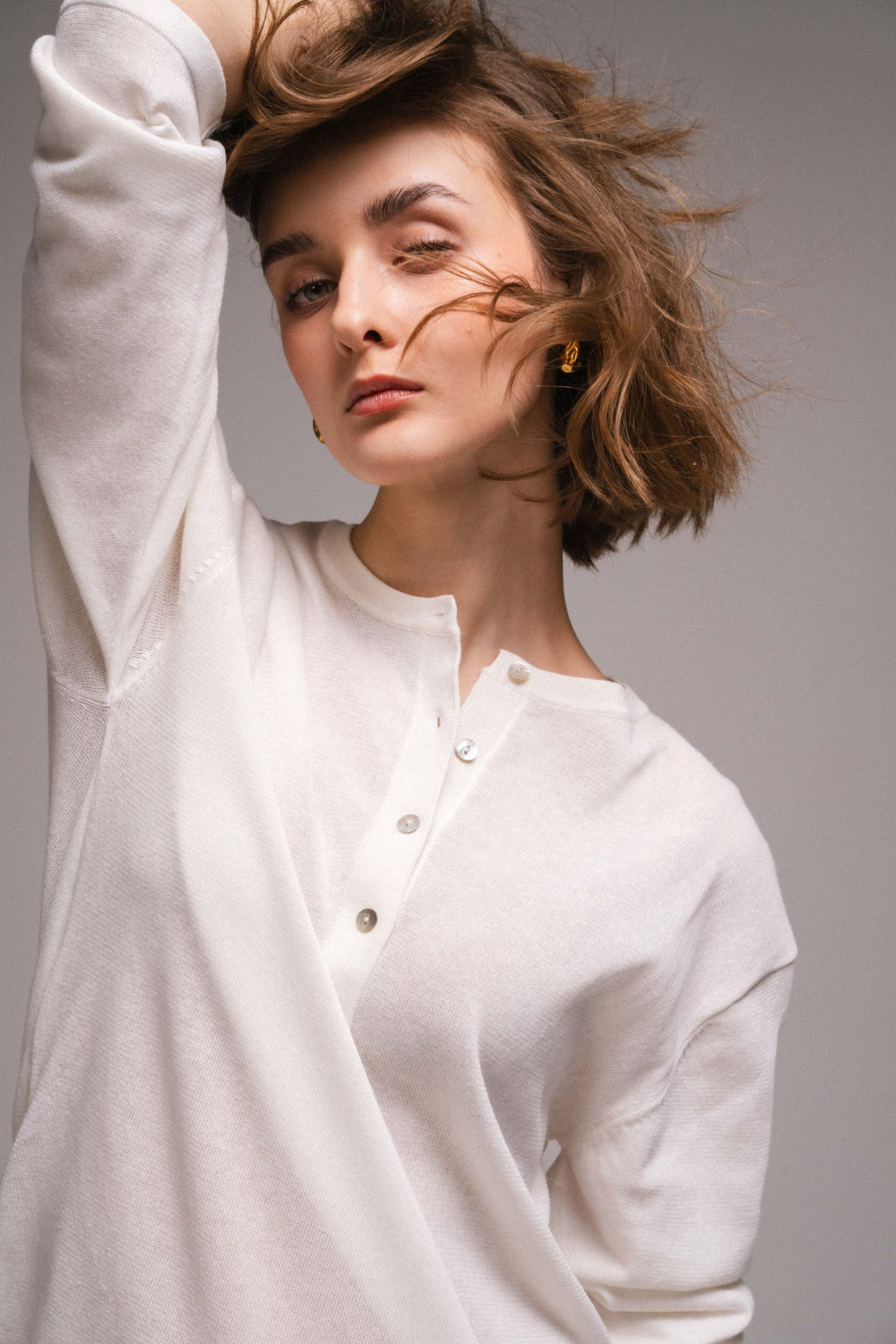 ДЖЕМПЕР OVERSIZE С ПЛАНКОЙ