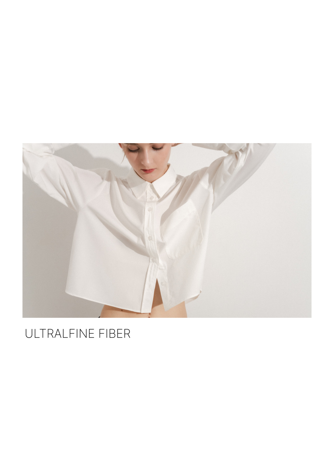РУБАШКА УКОРОЧЕННАЯ ULTRALFINE FIBER