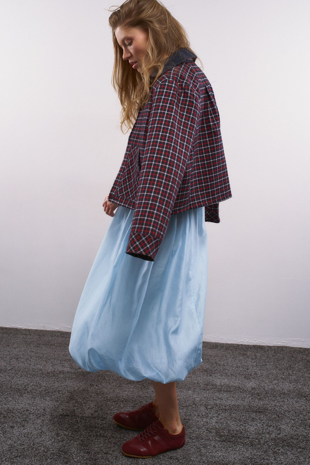 ЮБКА С ПЫШНЫМ ПОДОЛОМ