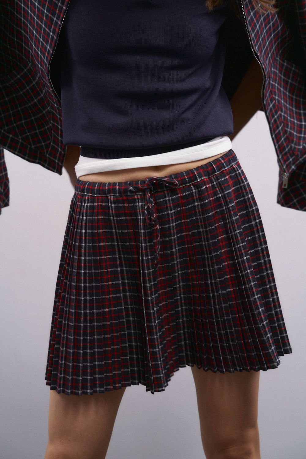 ЮБКА МИНИ ПЛИССИРОВАННАЯ