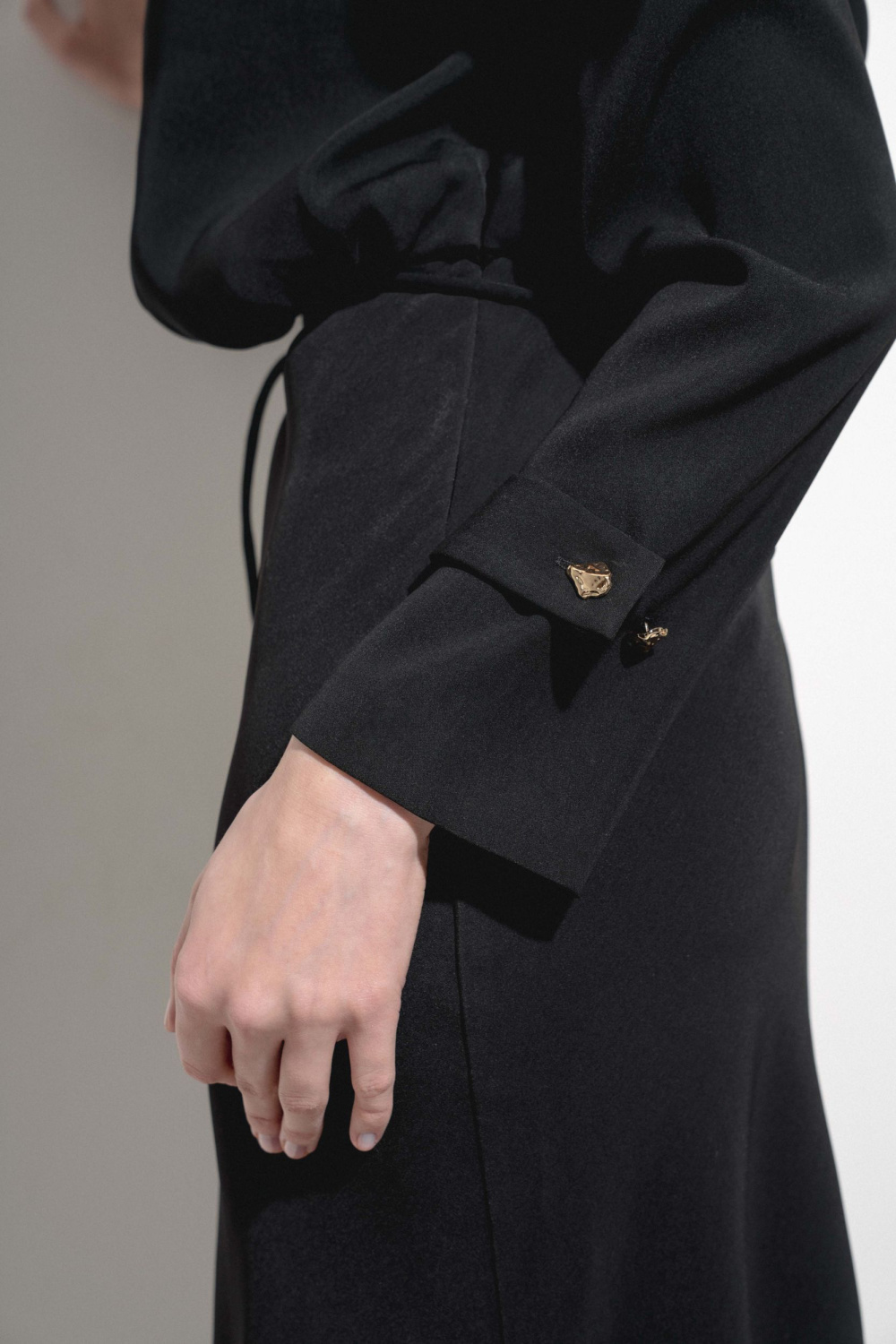 ПЛАТЬЕ МИДИ С ПОЯСОМ