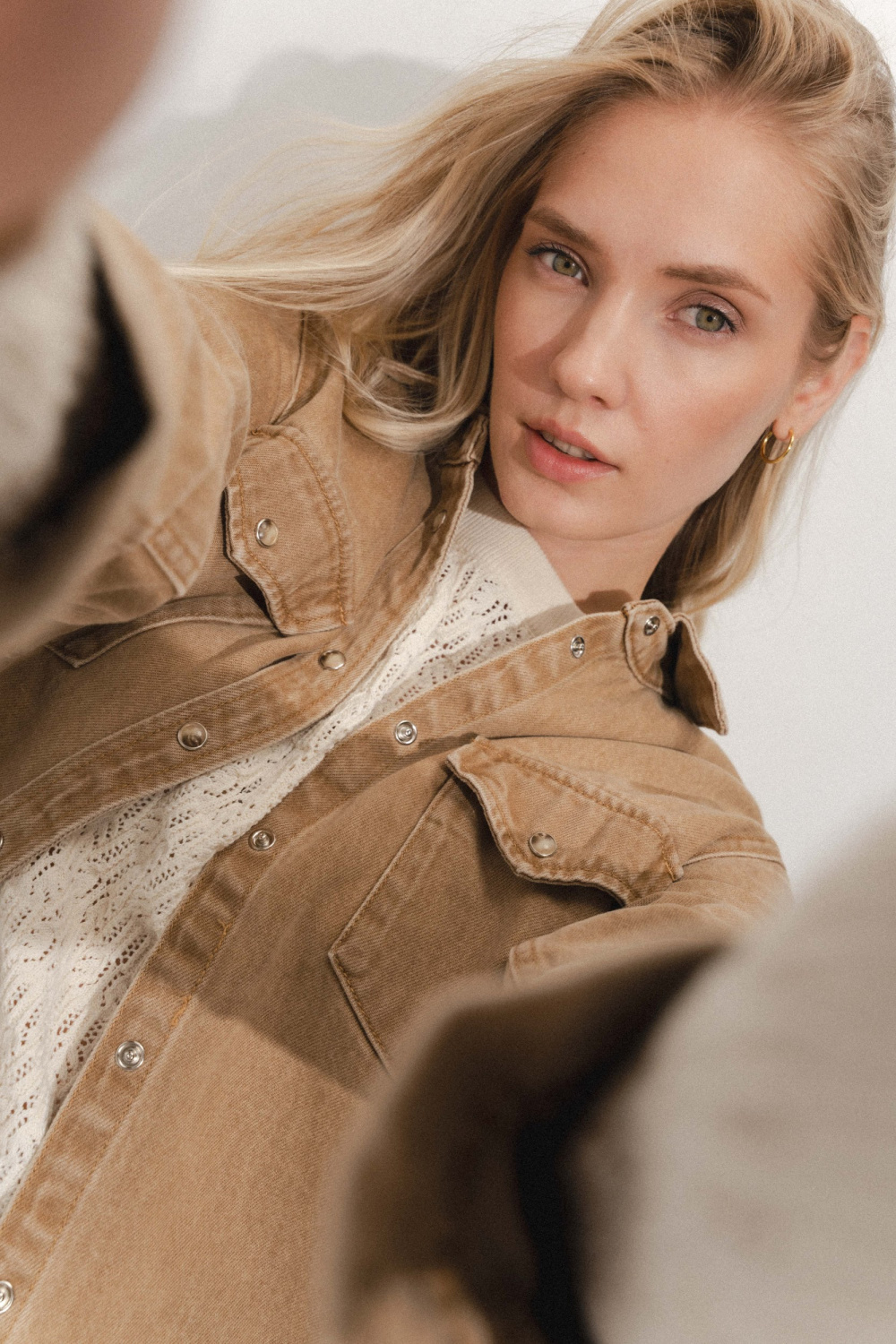 РУБАШКА ДЖИНСОВАЯ ИЗ ХЛОПКА И ЛИОЦЕЛЛА