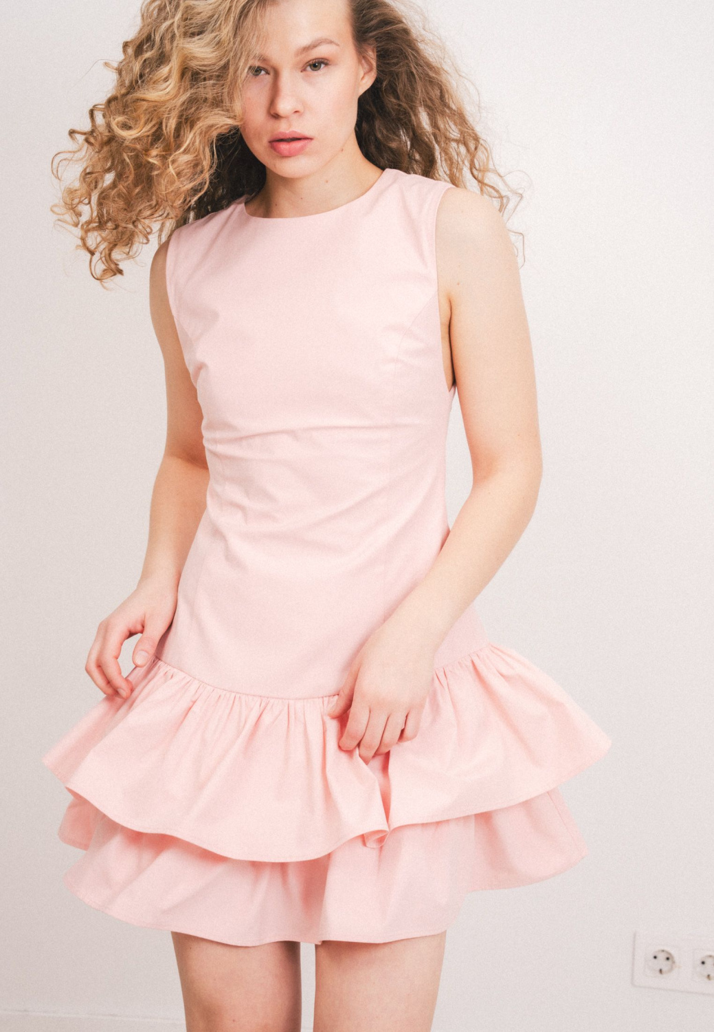 ПЛАТЬЕ МИНИ С ШОРТАМИ