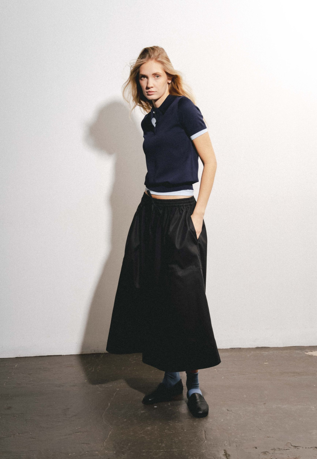 ЮБКА МИДИ НА ЗАВЯЗКЕ