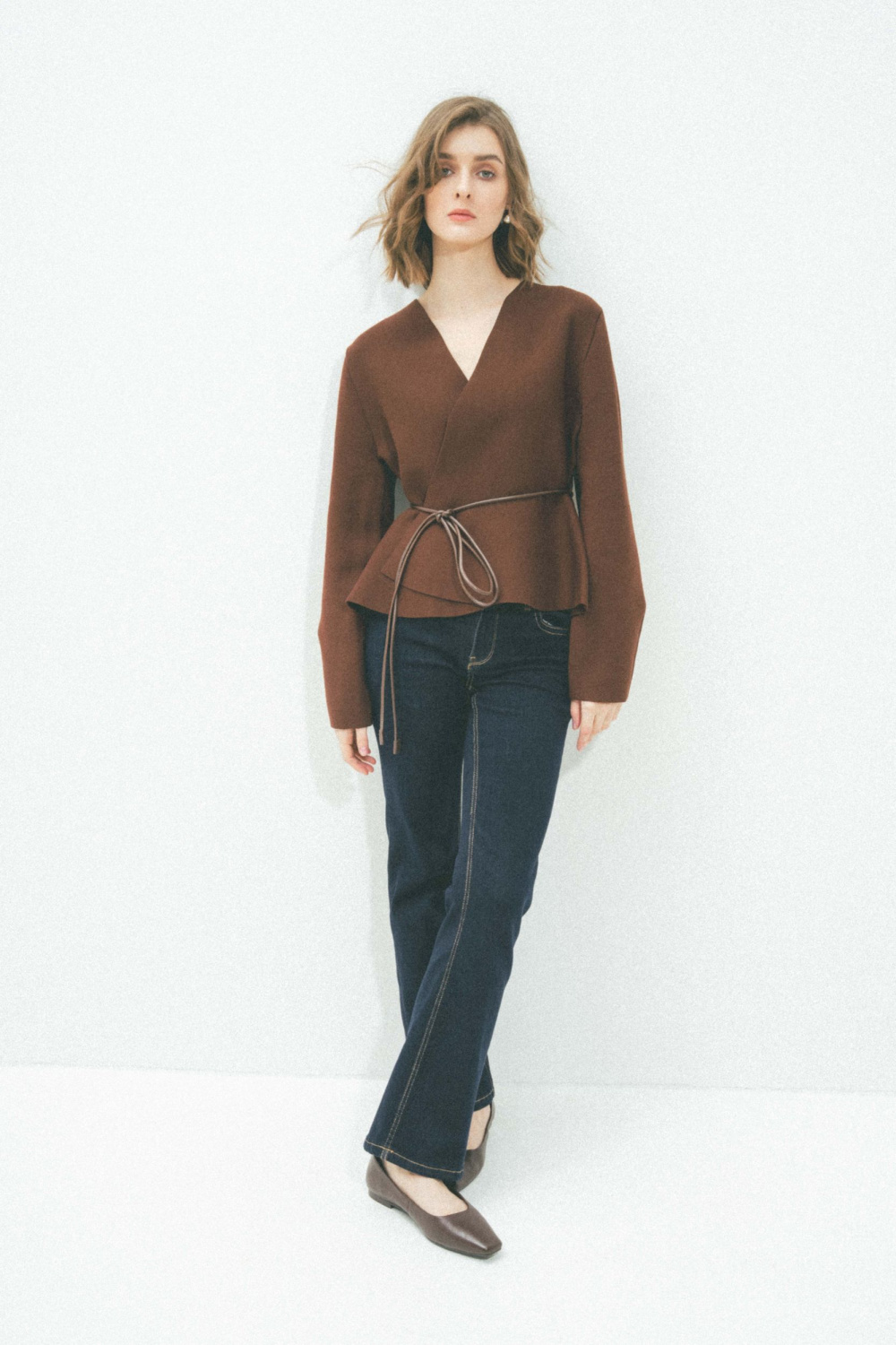 ДЖИНСЫ РАСКЛЕШЕННЫЕ