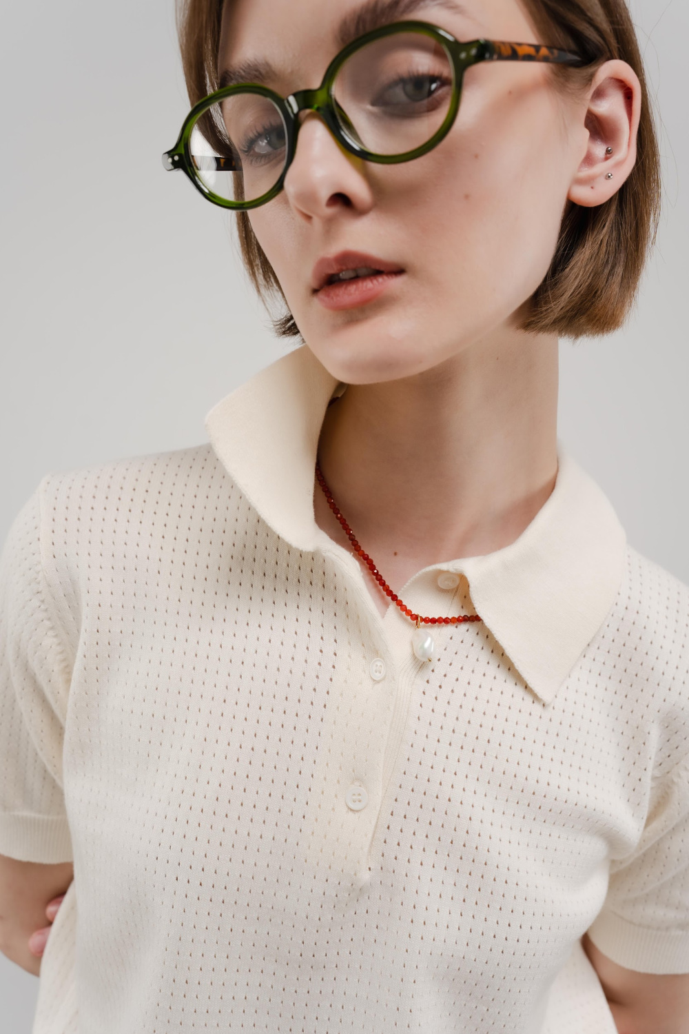 ФУТБОЛКА ПОЛО ИЗ ТРИКОТАЖА