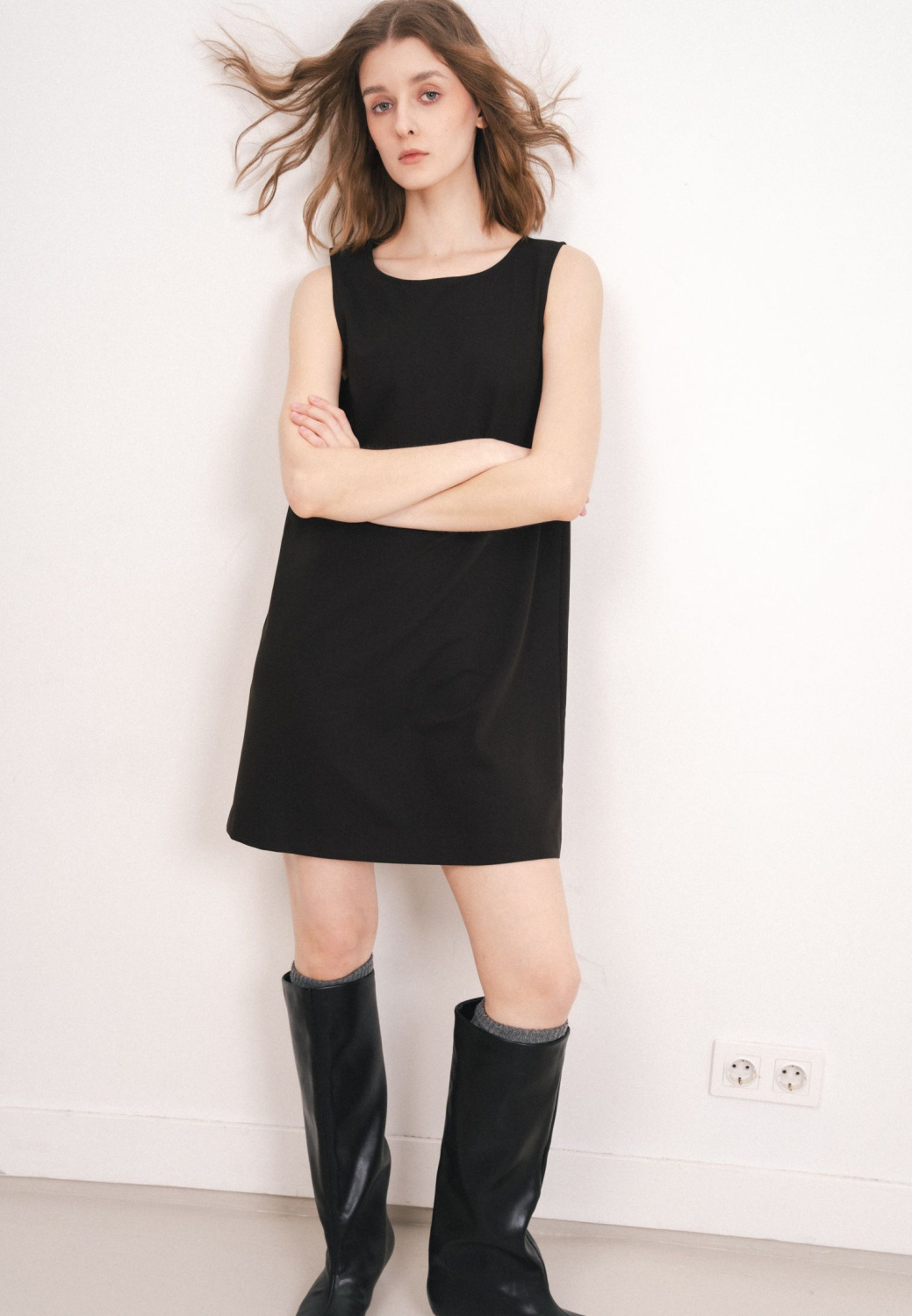 ПЛАТЬЕ МИНИ А-СИЛУЭТА