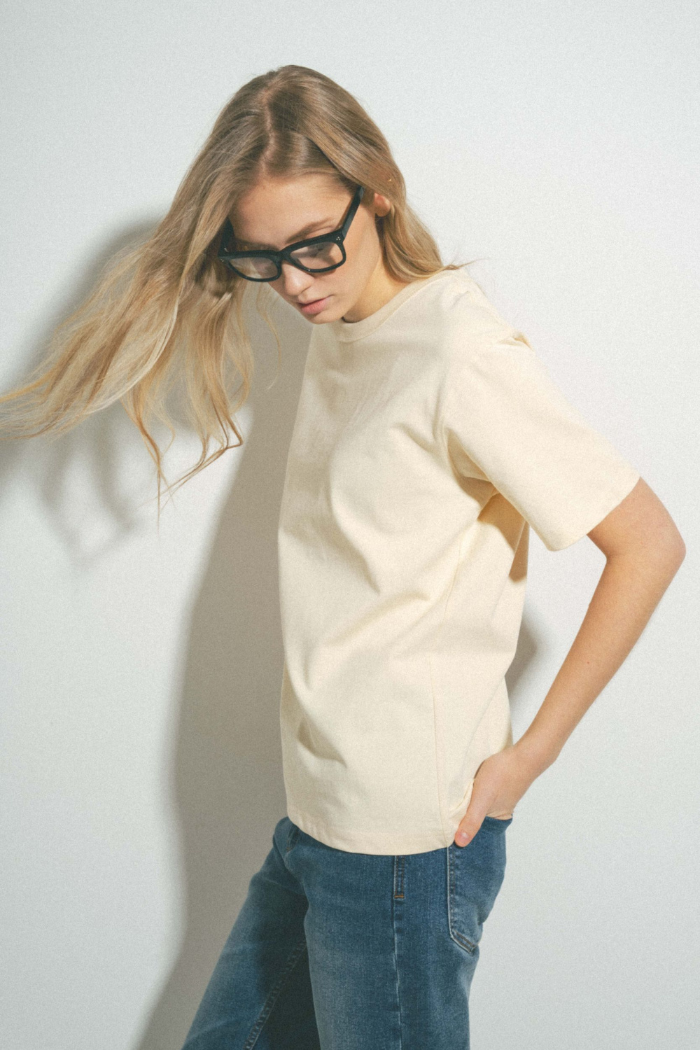 ФУТБОЛКА С КРУГЛЫМ ВЫРЕЗОМ