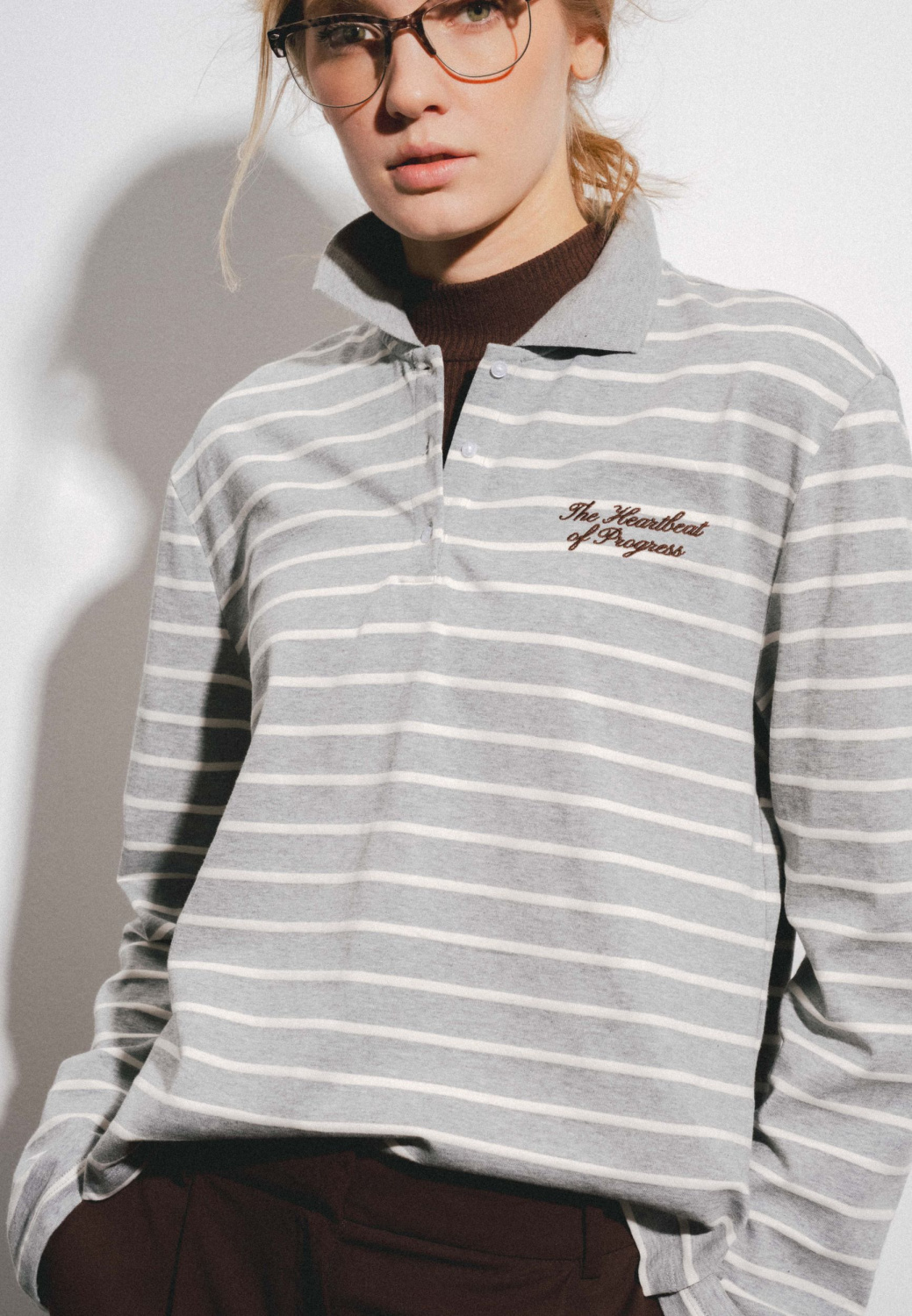 ПОЛО С ДЛИННЫМ РУКАВОМ