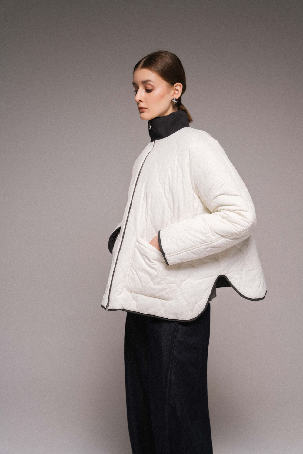 КУРТКА СТЕГАНАЯ ДВУХСТОРОННЯЯ