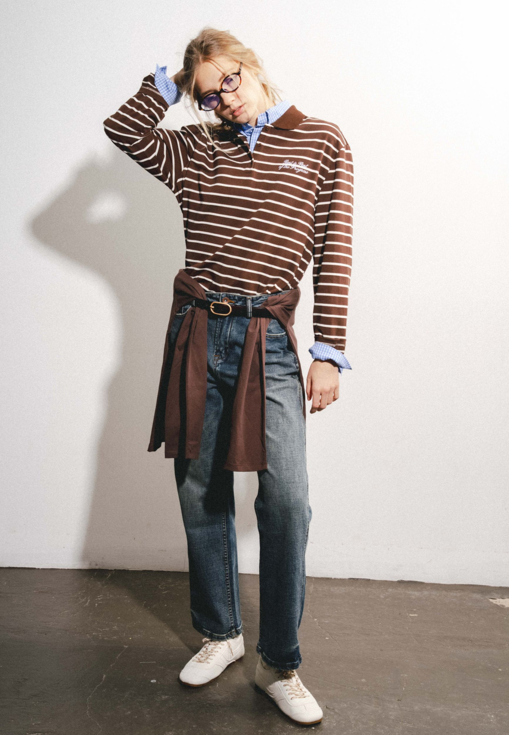 ДЖИНСЫ С ВЫСОКОЙ ПОСАДКОЙ