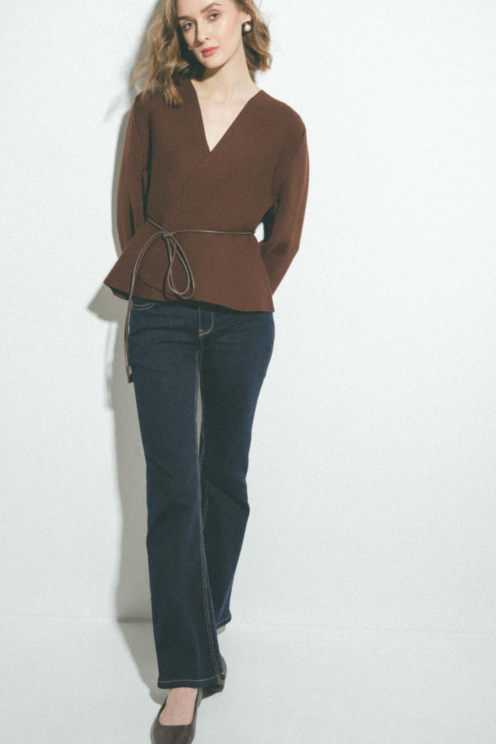 ДЖИНСЫ РАСКЛЕШЕННЫЕ