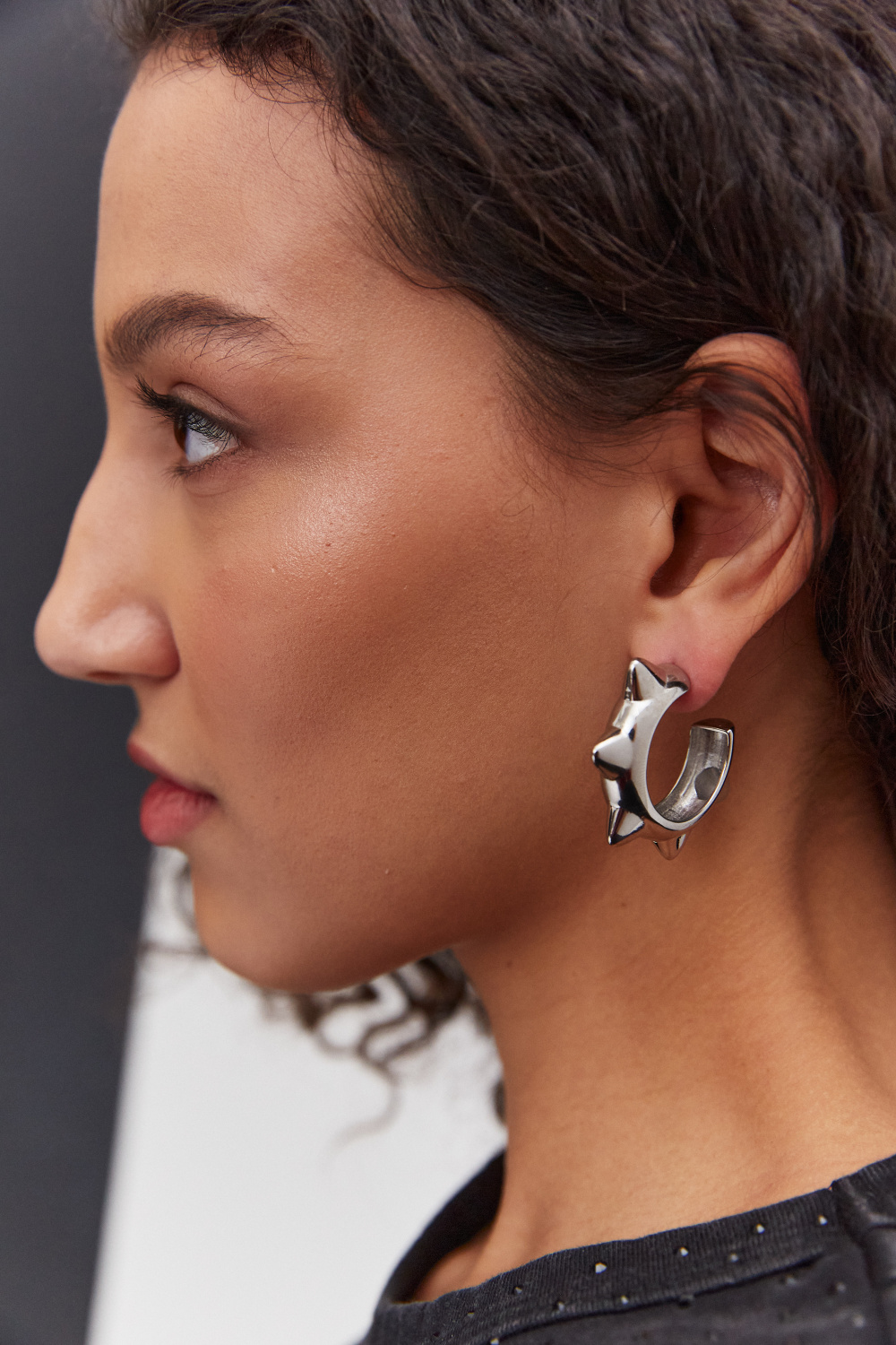 СЕРЬГИ АБСТРАКТНЫЕ С ШИПАМИ